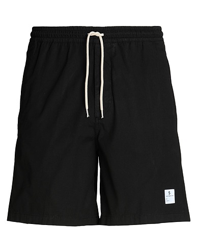 DEPARTMENT 5 Shorts & Bermuda Black 98% Cotton, 2% Elastane