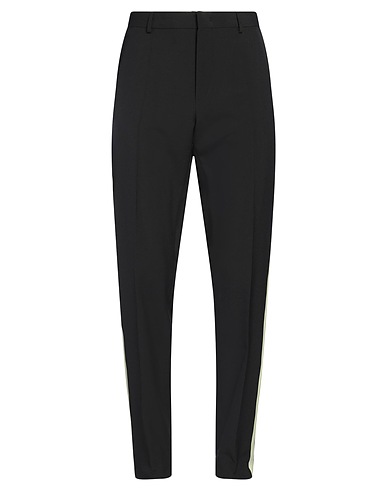 VALENTINO GARAVANI Casual trouser Black 100% Virgin Wool, Polyamide, Cotton