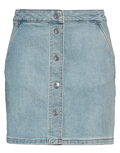 A.P.C. Denim skirt Blue 98% Cotton, 2% Polyester