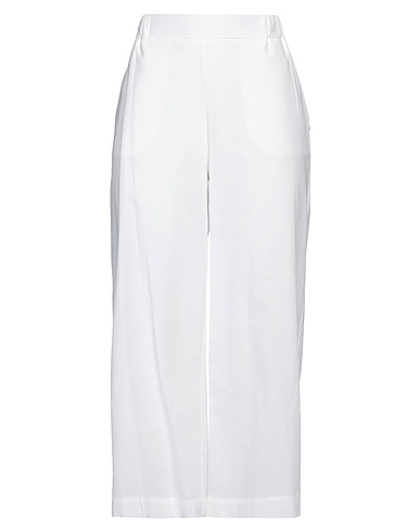 OTTOD'AME Pantalone Bianco 100% Cotone