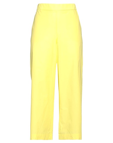 OTTOD'AME Pantalone Giallo 100% Cotone