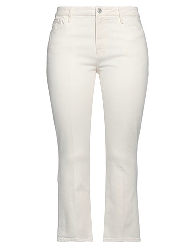 FRAME Bootcut Jeans White 79% Cotton, 20% Post-consumer recycled cotton, 1% Elastane