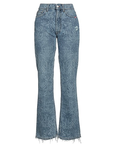 AMISH SUPPLIES Denim trousers Blue 100% Cotton