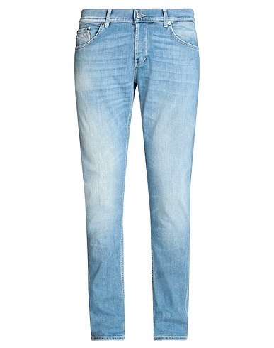 DONDUP Denim trousers Blue 92% Cotton, 6% Elastomultiester, 2% Elastane