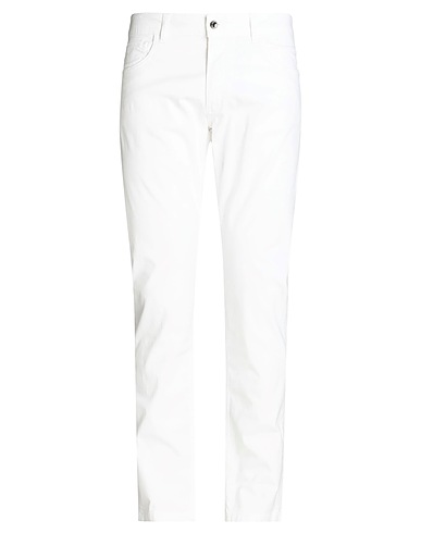 COSTUME NATIONAL 5-pocket White 97% Cotton, 3% Elastane