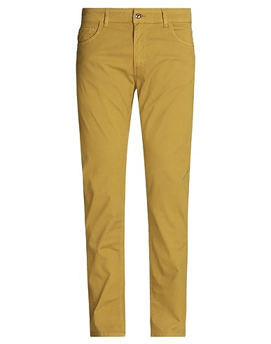 COSTUME NATIONAL 5-pocket Military green 97% Cotton, 3% Elastane