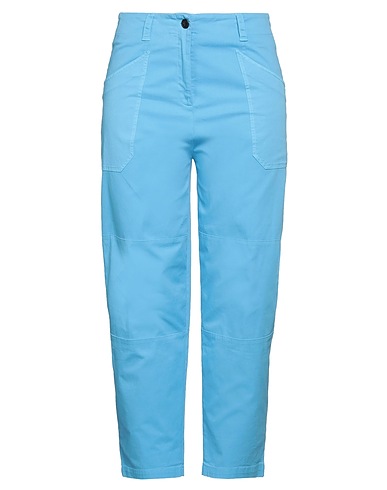 TRUE ROYAL Pantalone Azzurro 97% Cotone, 3% Elastan