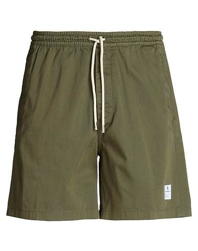 DEPARTMENT 5 Shorts & Bermuda Military green 97% Cotton, 3% Elastane