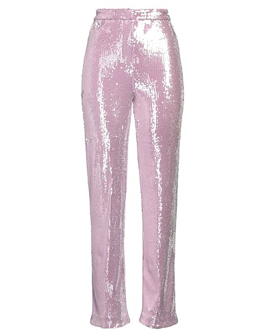ROTATE BIRGER CHRISTENSEN Casual trouser Lilac 100% Recycled polyester