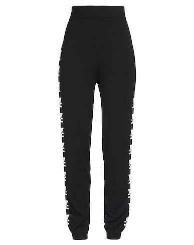 ELISABETTA FRANCHI Casual trouser Black 82% Viscose, 18% Polyamide