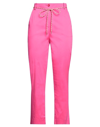 PATRIZIA PEPE Pantalone Fucsia 79% Cotone, 18% Poliammide, 3% Elastan