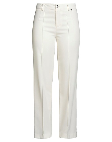 LIU •JO Casual pants BETTER AVORIO 66% Viscose, 29% Polyester, 5% Elastane