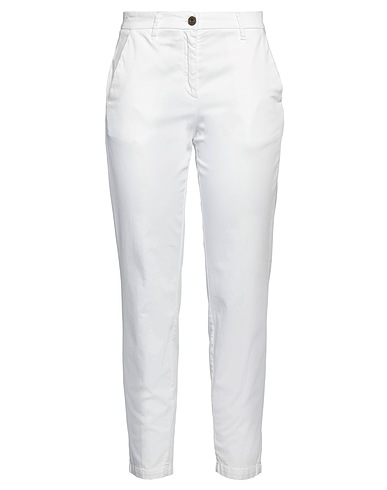 JACOB COHЁN Pantalone Bianco 97% Cotone, 3% Elastan