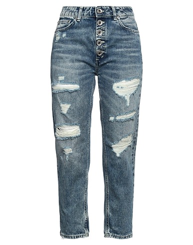 DONDUP Denim trousers Blue 100% Cotton