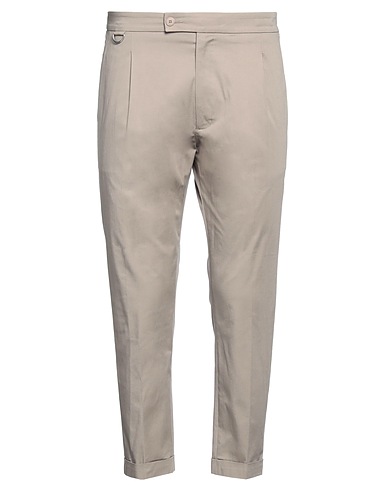 LOW BRAND Casual trouser Taupe 97% Cotton, 3% Elastane