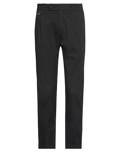 LOW BRAND Casual pants Black 97% Cotton, 3% Elastane