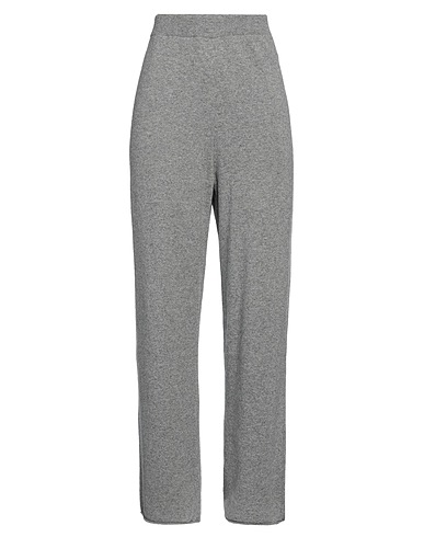 LE 17 SEPTEMBRE Casual trouser Grey 50% Wool, 40% Nylon, 5% Cashmere, 5% Baby camel wool