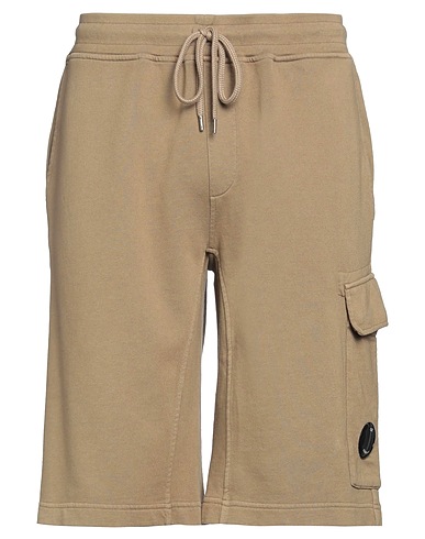C.P. COMPANY Shorts et Bermudas Kaki 100% Coton