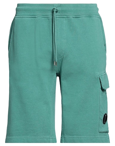 C.P. COMPANY Shorts et Bermudas Vert 100% Coton