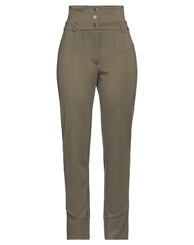 BABYLON Pantalone Verde militare 68% Viscosa, 27% Poliammide, 5% Elastan