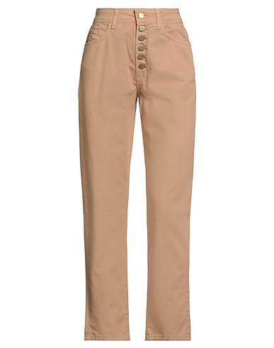 KARTIKA Casual pants Beige 97% Cotton, 3% Elastane