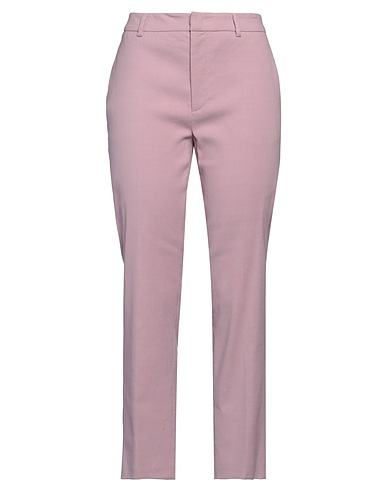 REDValentino Casual trouser Mauve 54% Linen, 45% Cotton, 1% Elastane