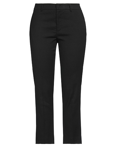 REDValentino Casual pants Black 54% Linen, 45% Cotton, 1% Elastane