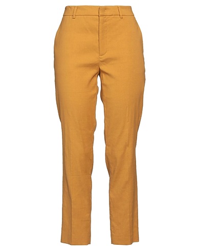 REDValentino Pantalone Senape 54% Lino, 45% Cotone, 1% Elastan