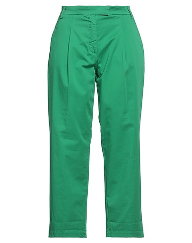 JACOB COHЁN Casual trouser Green 97% Cotton, 3% Elastane, Polyester