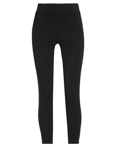 GCDS Leggings Black 90% Cotton, 10% Elastane