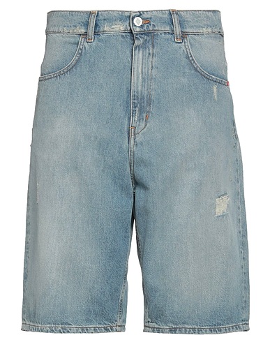 AMISH SUPPLIES Denim shorts Blue 100% Cotton