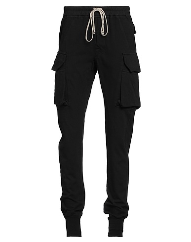 DRKSHDW by RICK OWENS パンツ ブラック コットン 97% / ポリウレタン 3%