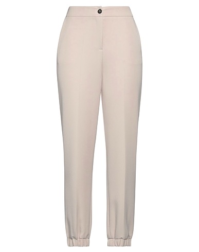 KARTIKA Casual trouser Beige 65% Polyester, 31% Viscose, 4% Elastane