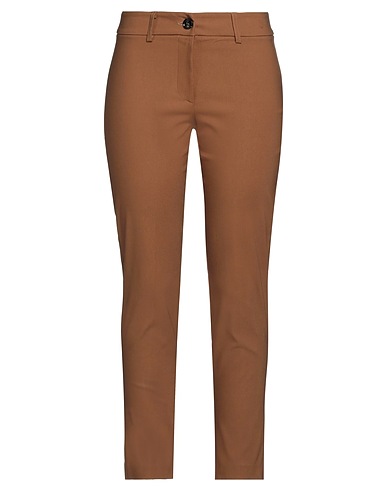 KARTIKA Casual pants Khaki 78% Viscose, 19% Polyamide, 3% Elastane