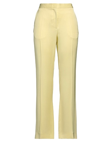 JIL SANDER Casual trouser Pastel yellow 100% Viscose