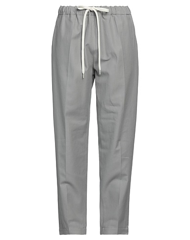 MM6 MAISON MARGIELA Casual pants Light grey 90% Cotton, 10% Silk