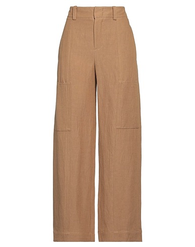 VINCE. Cargohose Kamel 52% Rayon, 48% Leinen