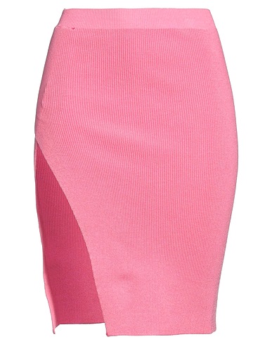 LANEUS Mini skirt Pink 90% Cotton, 10% Lycra®