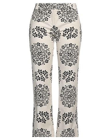 TRUE ROYAL Hosen Elfenbein 97% Baumwolle, 3% Elastan