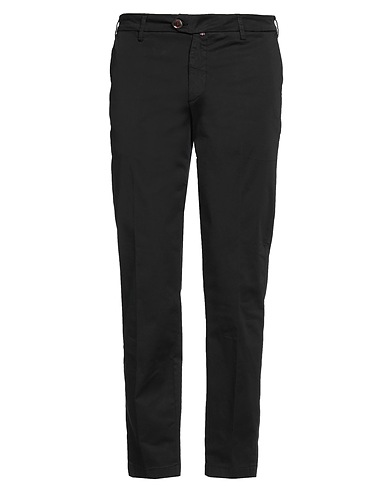 BARONIO Casual trouser Charcoal 98% Cotton, 2% Elastane