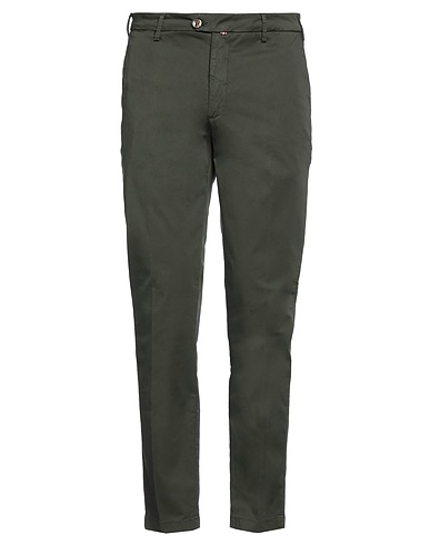 BARONIO Chinos Militärgrün 98% Baumwolle, 2% Elastan