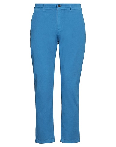 DEPARTMENT 5 Casual trouser Azure 98% Cotton, 2% Elastane