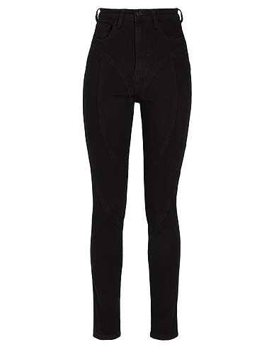 8 by YOOX Denim trousers ORGANIC COTTON DENIM SLIM-FIT JEAN
 Black 97% Organic cotton, 3% Elastane