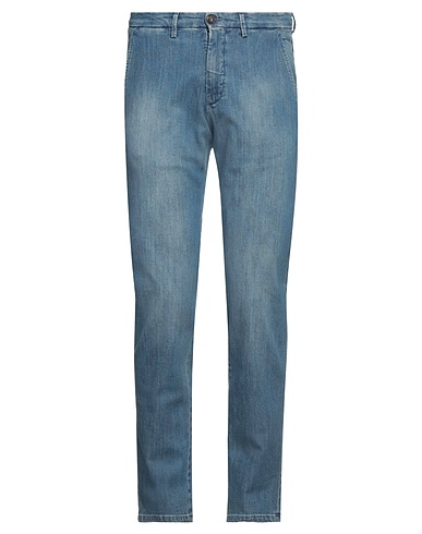 BLU BRIGLIA 1949 Denim pants Blue 98% Cotton, 2% Elastane