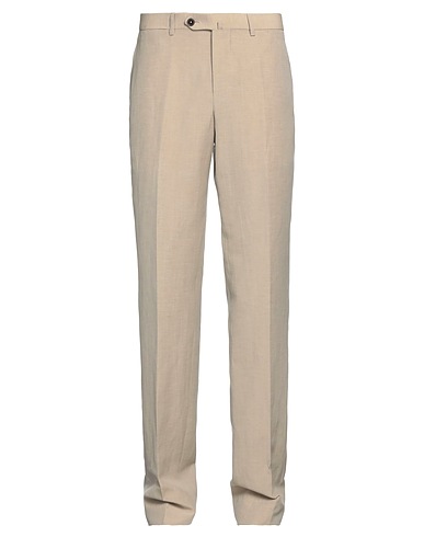 ISAIA Hosen Beige 52% Wolle, 48% Leinen