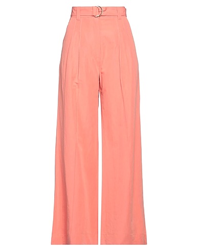 ULLA JOHNSON Casual trouser Coral 53% Cotton, 45% Linen, 2% Silk