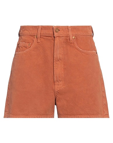 MOTHER Denim shorts Brown 100% Cotton