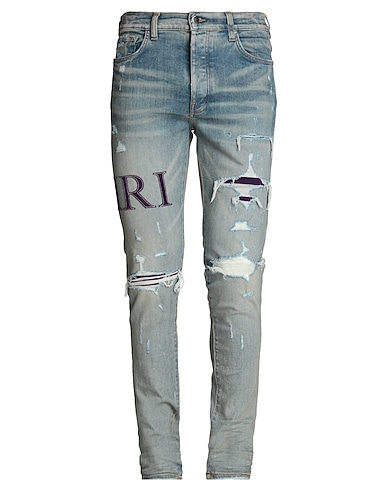 AMIRI Denim trousers 92% Cotton, 6% Elastomultiester, 2% Elastane