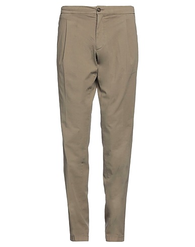 RE_HASH Casual trouser Khaki 97% Cotton, 3% Elastane