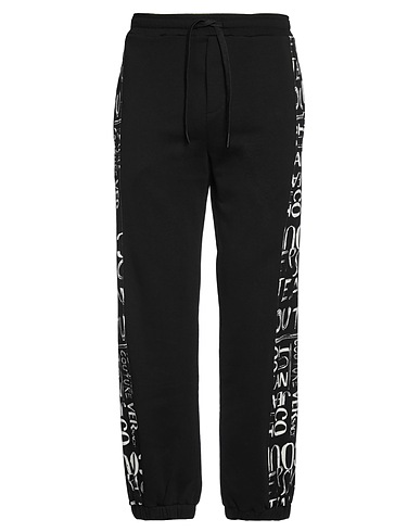 VERSACE JEANS COUTURE Casual trouser Black 100% Cotton